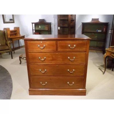 Edwardianische Antike Englische Mahagoni Kommode antik ca. 1900