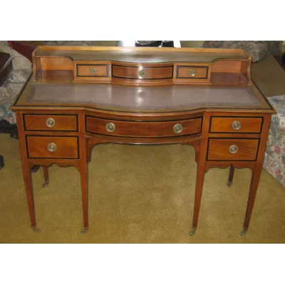 Edwardianischer Englischer Antiker Mahagoni Schreibtisch 1910