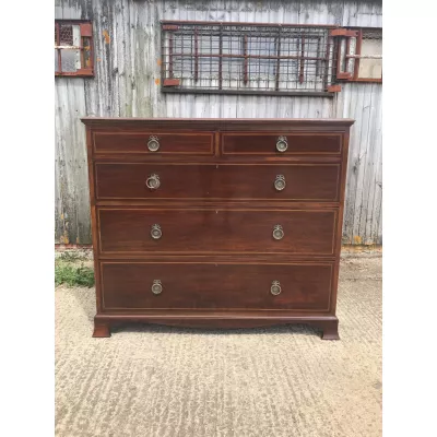 Hochwertige original antike Mahagoni Kommode Waring & Gillow 1910