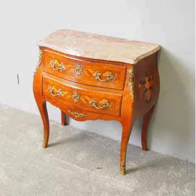 Original Antike Französische Palisander Kommode im Louis XV. Stil ca. 1920