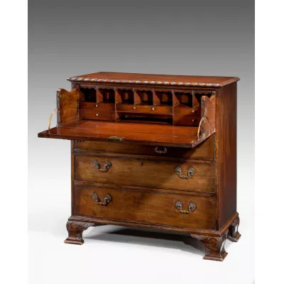 Tolle Antike Englische Mahagoni Sekretär Kommode ca. 1765