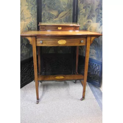 Einmaliger antiker Palisander Schreibtisch Damen englisch 1900