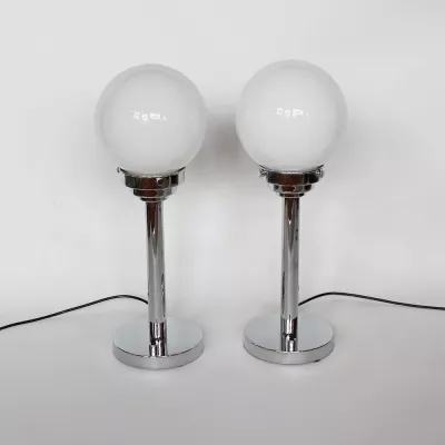 Tolles Antikes Englisches Paar Art-Deco Tischlampen ca. 1930
