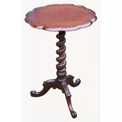 Original Antiker Englischer Viktorianischer Palisander Kleintisch wine table ca. 1850