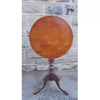 Traumhafter Antiker Englischer Viktorianischer Mahagoni Kleintisch wine table ca. 1850