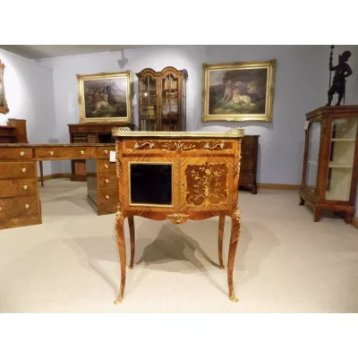 Original Antikes Französisches Palisander Intarsien Sideboard ca. 1880