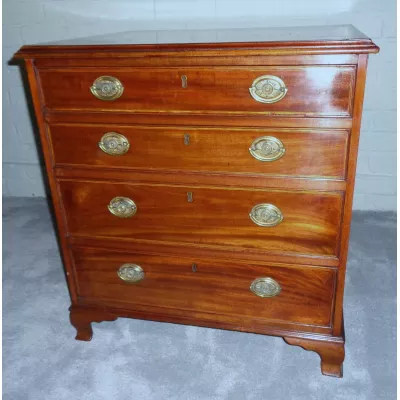 Georgianische original antike Mahagoni Kommode englisch ca 1800