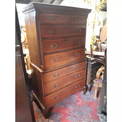 Original antike Mahagoni Kommode englisch 19. Jh