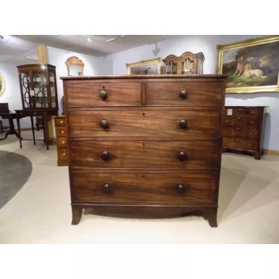 Bezaubernde antike Regency Mahagoni Kommode englisch ca 1800
