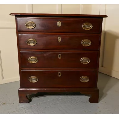 Georgianische original antike Mahagoni Kommode englisch 18. Jh