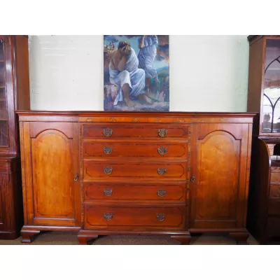 Stilvolles viktorianisches antikes Mahagoni Sideboard englisch ca 1890