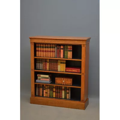 Viktorianisches Englisches Mahagoni Bücherregal ca 1880