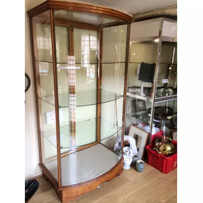 Englische viktorianische antike Vitrine ca 1850