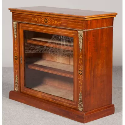 Englische Antike Mahagoni Vitrine ca. 1890