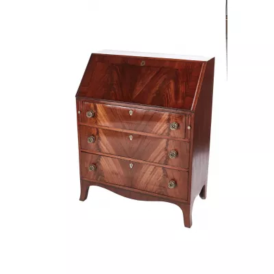 Antiker Mahagoni Sekretär original englisch ca 1860