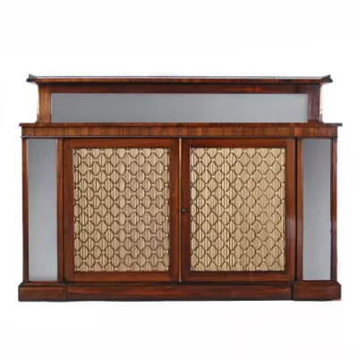 Regency Englisches Antikes Palisander Bücherregal ca. 1810