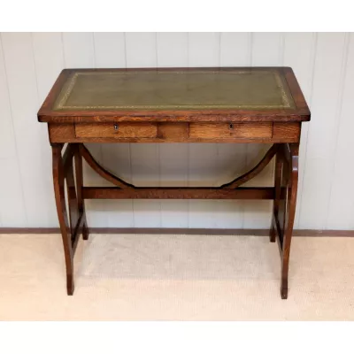 Arts &crafts Antiker Englischer Eichen Schreibtisch ca. 1910
