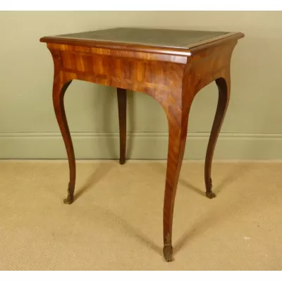 Antiker Englischer Palisander Kingwood Schreibtisch ca. 1850
