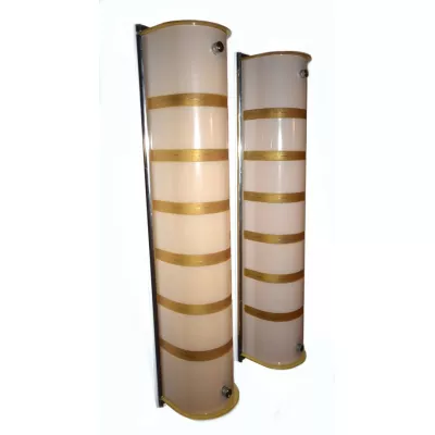 Englisches Art Deco Antikes Paar Wandleuchten ca. 1930
