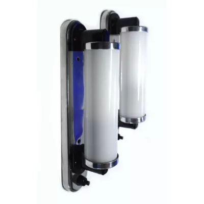 Art Deco Englisches Antikes Paar Röhrenlichter ca. 1930