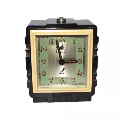Antike Art Deco Tischuhr Bakelit Wecker französisch ca 1930