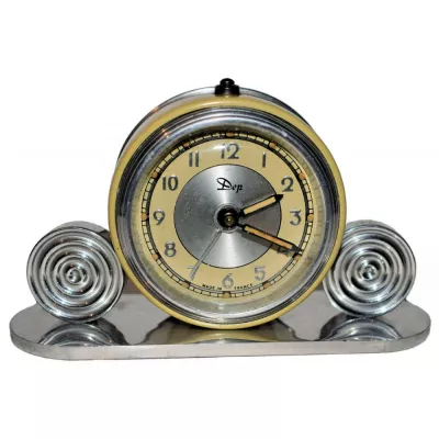 Französische Art Deco Uhr Wecker antik ca 1930