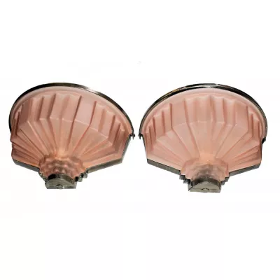 Amerikanische Antike Art Deco Wandleuchten ca. 1930