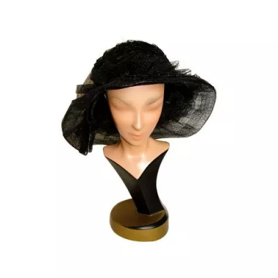 Belgischer Antiker Art Deco Mannequinkopf ca. 1930