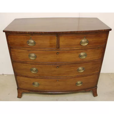 Antike englische Mahagoni Kommode original 19. Jh