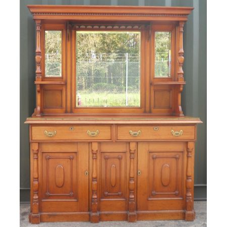 Edwardianisches Mahagoni Sideboard antik ca 1890