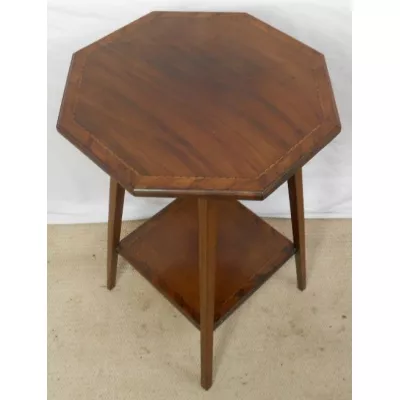 Edwardianischer antiker Mahagoni Beistelltisch englisch ca 1900