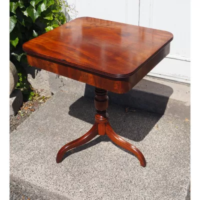 Georgianischer original antiker Mahagoni Beistelltisch ca 1820