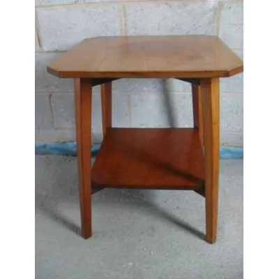Edwardianischer Mahagoni Beistelltisch original antik ca 1890