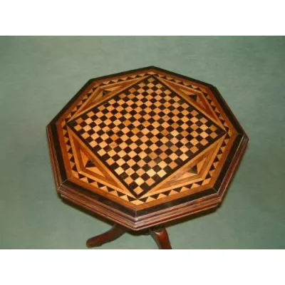 Viktorianischer Mahagoni Beistelltisch original antik ca 1850