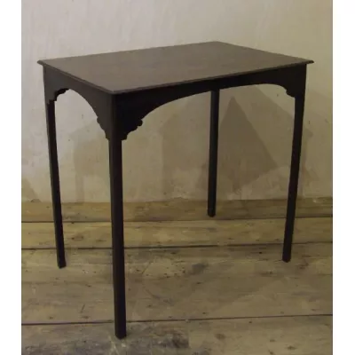 Georgianischer Mahagoni Beistelltisch original antik ca 1750