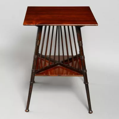 Antiker original britischer Beistelltisch Mahagoni ca 1880