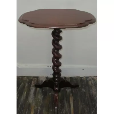 Viktorianischer Mahagoni Beistelltisch original antik 19. Jh