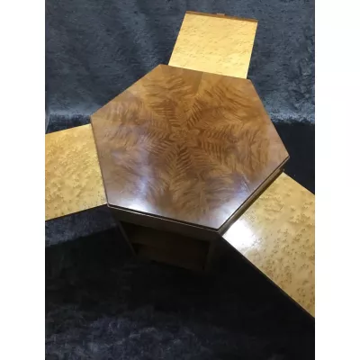 Art Deco Ahorn Tisch Sofatisch Beistelltisch antik englisch ca 1930