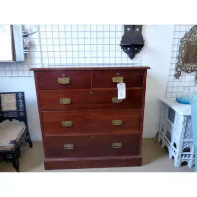 Edwardianische Kommode Mahagoni antik englisch ca 1890