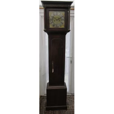 Antike Englische Cotswolds Eichen Standuhr ca. 1760