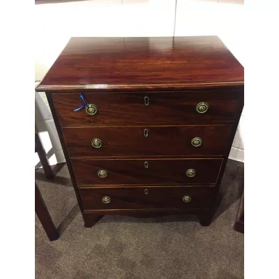 Regency Mahagoni Kommode original antik ca 1825