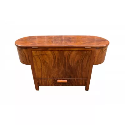 Art Deco Nussbaum Sideboard Cocktailbar antik englisch ca 1930