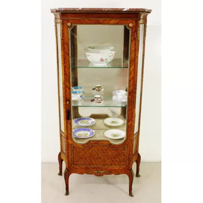 Französische original antike Kingwood Vitrine ca 1880
