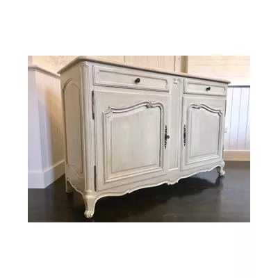 Antikes Französisches bemaltes Sideboard ca. 1930