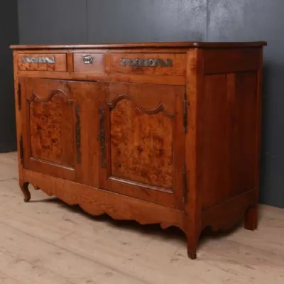 Antikes französisches Sideboard Kirschbaum Nussbaum ca 1840