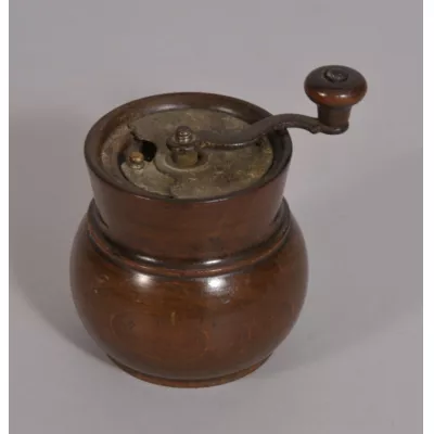 Antike britische Obstbaum Gewürzmühle ca 1840