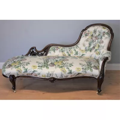 Viktorianische Mahagoni Chaiselongue antik englisch ca 1870