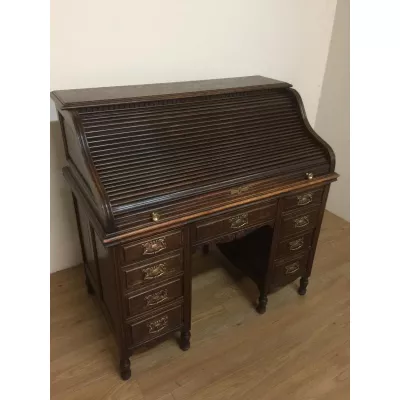 Britischer Sekretär Eiche original antik 19. Jh