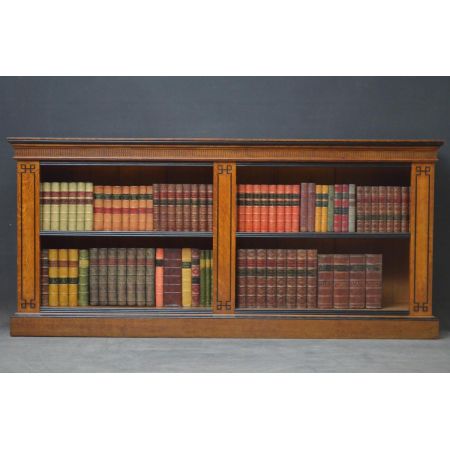 Viktorianischer antiker Eichen Bücherschrank englisch ca 1880