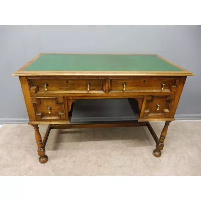 Antiker Eichen Schreibtisch britisch ca 1920